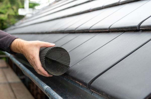 Gutter Mesh Installation in Zebulon