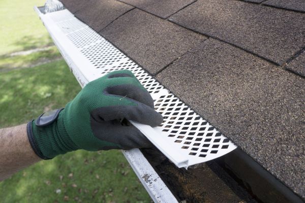 Gutter Filter Installation in Zebulon